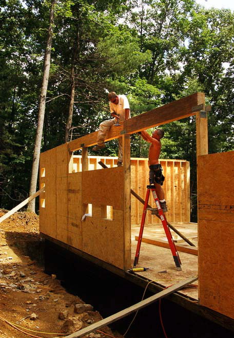 Laminated Wood Beams